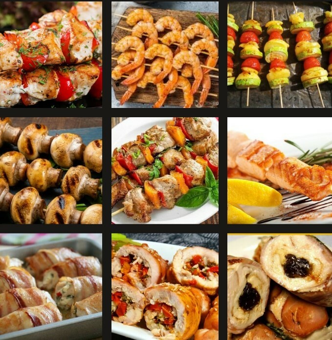 ШАШЛЫЧКИ И РУЛЕТЫ
